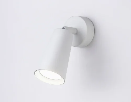 Спот с 1 лампой TA13133 Ambrella light белый GU10 в стиле хай-тек современный  фото 2